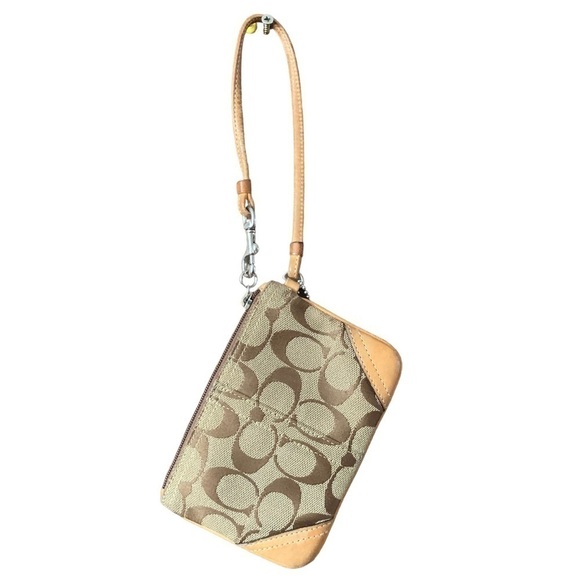 Coach Monogrammed Wristlet/Card Holder - Picture 2 of 8